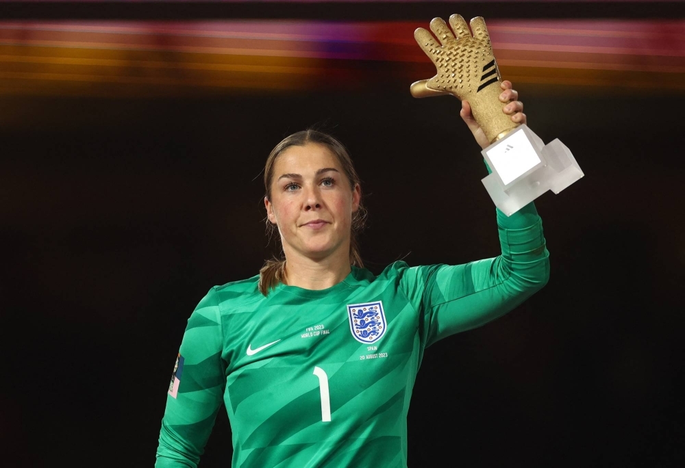 England's Mary Earps won the Golden Glove as the top goalkeeper of the 2023 Women's World Cup