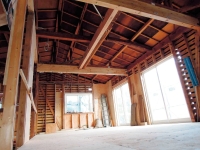 A house undergoing renovation by Sumitomo Realty & Development in Tokyo in February 2021. Japan has long been wedded to a scrap-and-rebuild culture, which comes with a larger environmental footprint, but the refurbishment of housing has grown in popularity in recent years. | Courtesy of Sumitomo Realty & Development