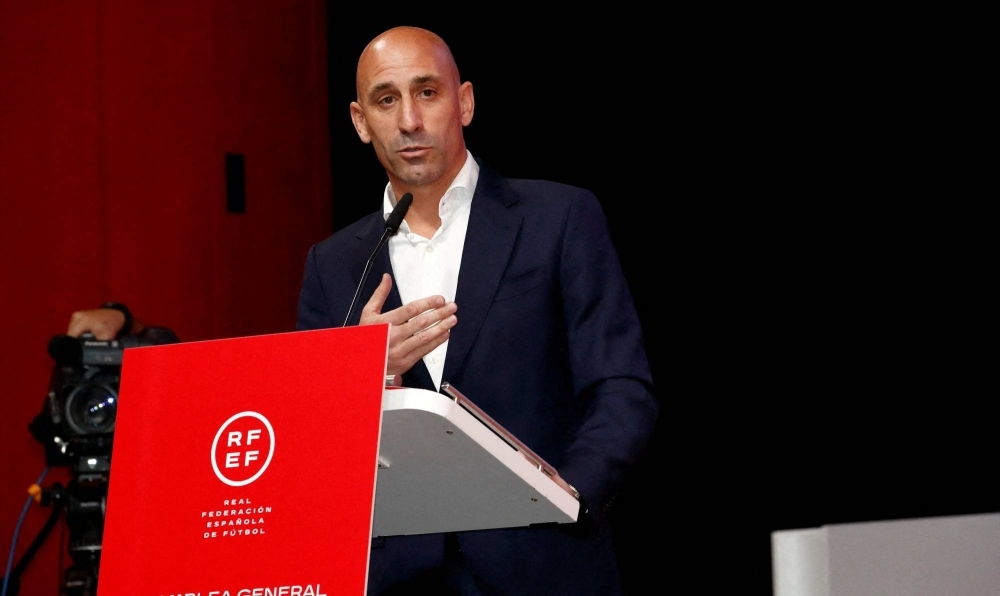 President of the Royal Spanish Football Federation Luis Rubiales announces he will not quit after his kiss on the lips of a star player sparked outrage. 