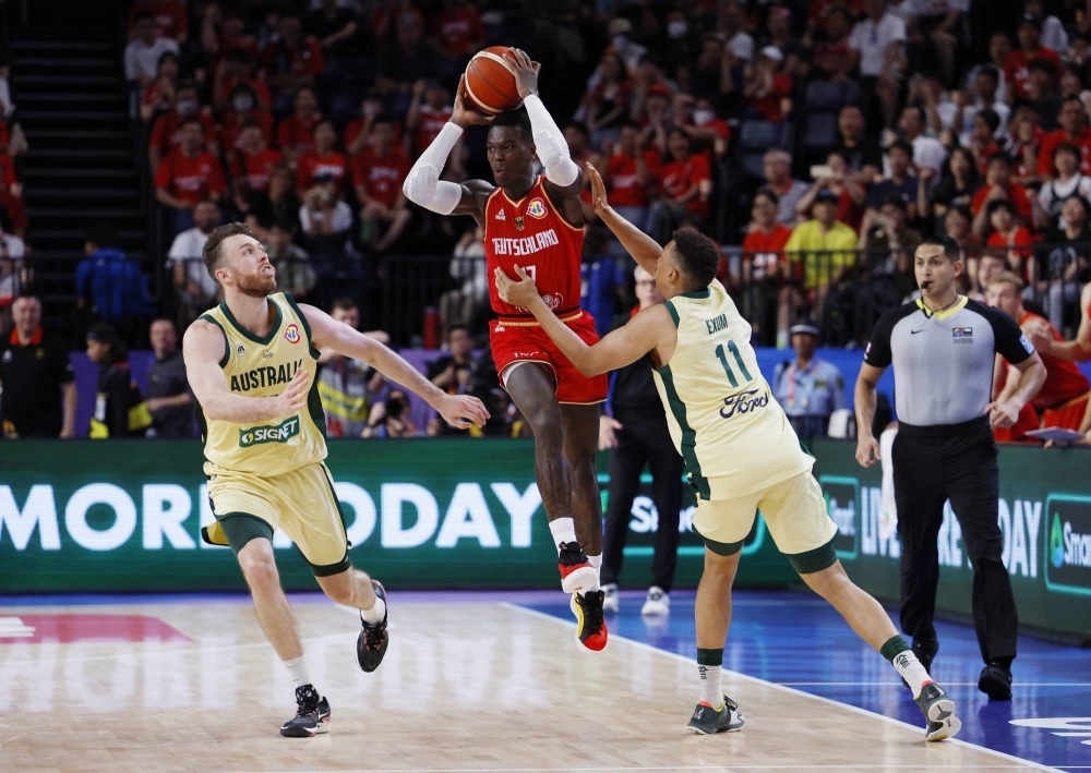 Australian will be determined to bounce back after going down 85-82 in Sunday's heavyweight Basketball World Cup battle with Germany.