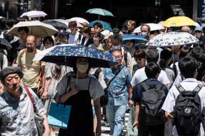 From June to August, Japan's weather agency recorded "considerably higher" average summer temperatures in "northern, eastern, and western Japan."