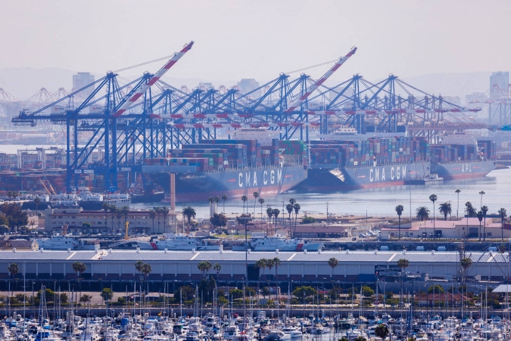 The Port of Los Angeles. AI tools are helping many organizations simplify trade-data analysis in ways that may help smooth cross-border commerce.