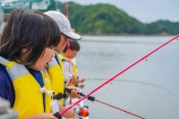Children learn about nature on one of Odyssey's fishing trips in 2022.  | Odyssey 
