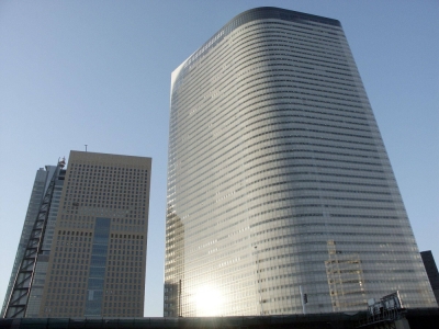 The Shiodome City Center building in Tokyo's Minato Ward