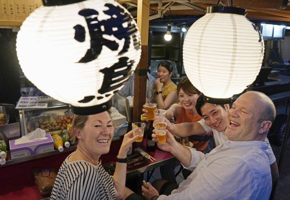 Japan's travel surplus posted the biggest amount for July since comparable data became available in 1996, with the country seeing a revival of inbound tourism in recent months.