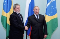 Brazil's President Luiz Ignacio Lula da Silva meets with then-Russian Prime Minister Vladimir Putin in Moscow in May 2010. | REUTERS