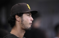 Padres pitcher Yu Darvish has not played since Aug. 25. | USA Today / via Reuters