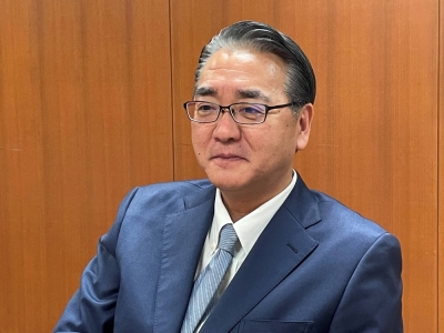 Fumitaka Nakahama, Head of Mitsubishi UFJ Financial Group's global corporate and investment banking business, speaks in an interview in Tokyo on Sept. 7.