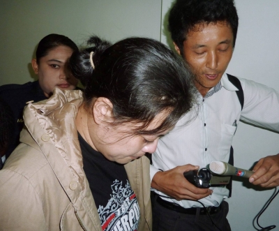 Mariko Takeuchi leaves a court in Kuala Lumpur in October 2011 after being sentenced to death.