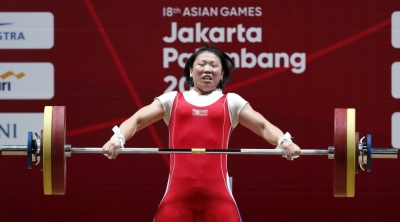 Weightlifter Rim Un Sim is among the North Korean athletes scheduled to take part in this year's Asian Games in Hangzhou, China.
