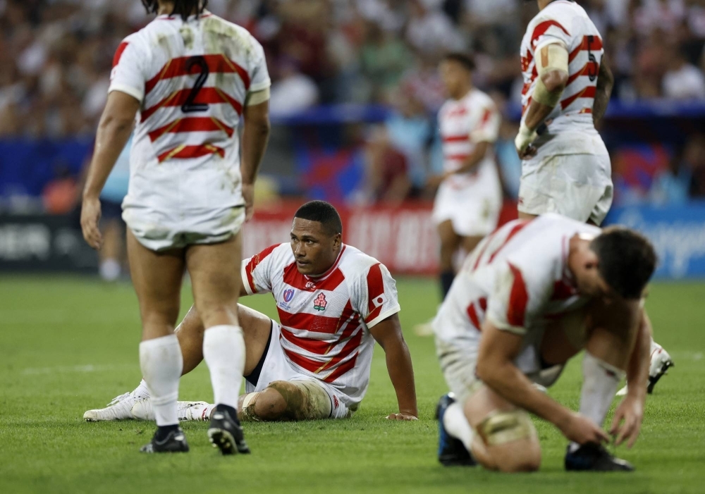 Japan needs to win its remaining two Pool D games in order to progress to the Rugby World Cup quarterfinals.