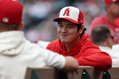Shohei Ohtani had surgery on his right elbow in Los Angeles on Tuesday. 