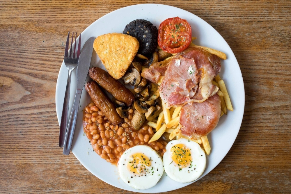 British consumers have seen the price of a classic English breakfast — with ingredients like bacon, sausages, orange juice, baked beans and mushrooms — increase by almost 12%.