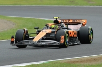 Lando Norris drives his McLaren on Friday. | Dan Orlowitz