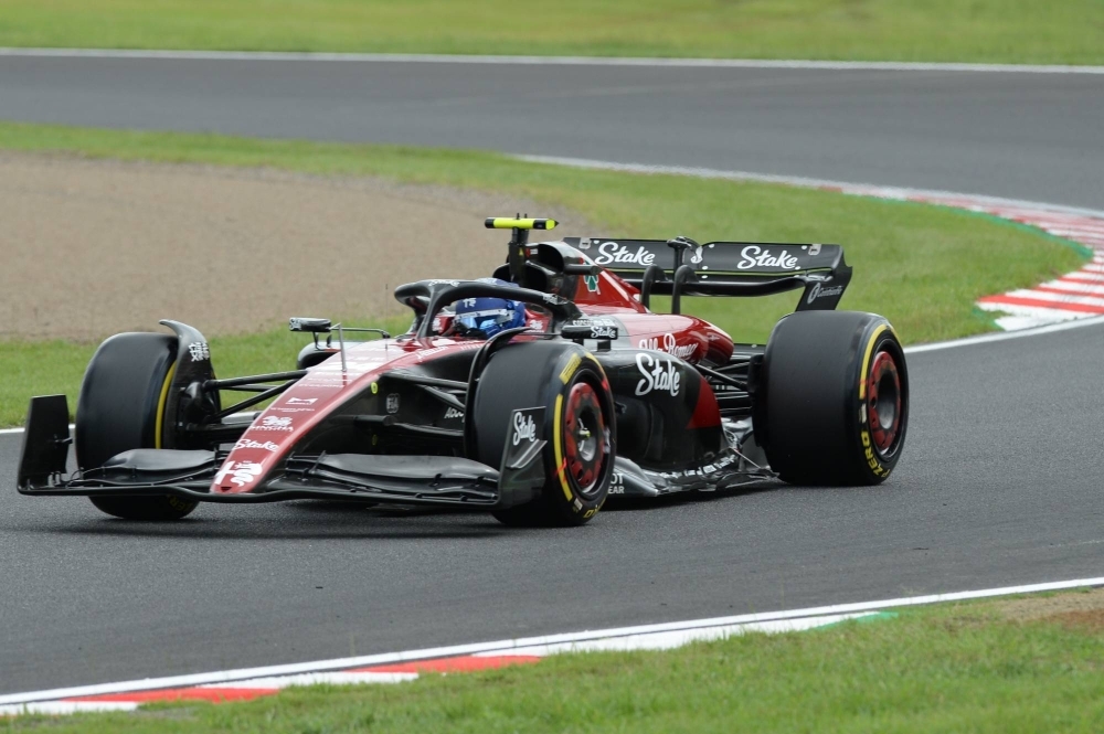 Alfa Romeo's Zhou Guanyu is the first Chinese driver to compete in Formula One.