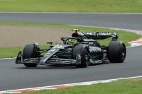 Lewis Hamilton drives in Friday's first practice session. | Dan Orlowitz