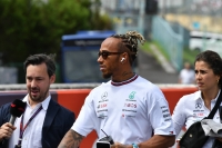 Mercedes driver Lewis Hamilton ahead of Sunday's race  | Dan Orlowitz 
