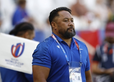 Samoa head coach Seilala Mapusua is among a number of players and coaches on the team with close ties to Japan.