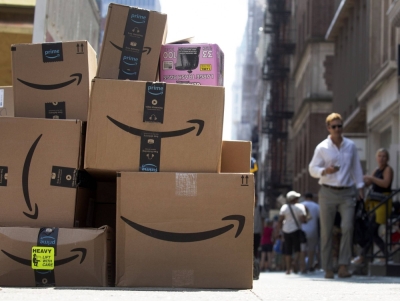 Packages to be delivered on Amazon Prime Day in New York in 2022