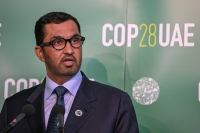 COP28 President Sultan Al Jaber has said climate diplomacy should focus on phasing out emissions from oil and gas, leaving the door open for the continued use of fossil fuels coupled with carbon sequestration. | Bloomberg