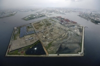 Yumeshima, an artificial island in Osaka Bay, where a casino resort is expected to be built | Kyodo