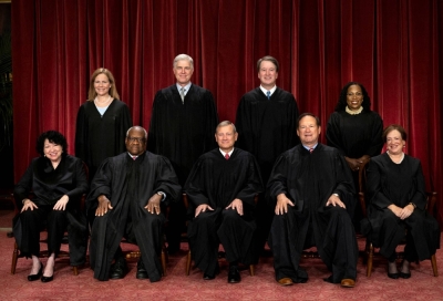 The U.S. Supreme Court justices