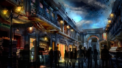 An image of an immersive attraction at Immersive Fort Tokyo slated to open next spring in Tokyo's Odaiba area.