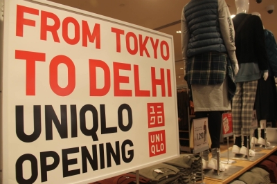 Uniqlo's first Indian store, in New Delhi, in October 2019