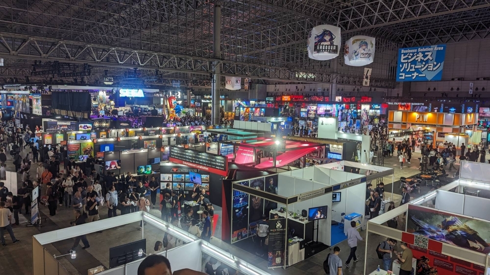 This year's Tokyo Game Show attendance came up just shy of 2019's draw — an encouraging sign for the event's future.
