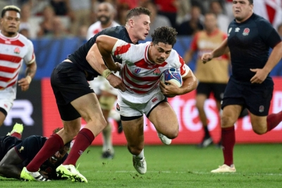 Dylan Riley is representing Japan at the Rugby World Cup six years after arriving in the country for a tryout with the Saitama Wild Knights.