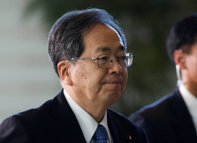 Minister of Land, Infrastructure, Transport and Tourism Tetsuo Saito 