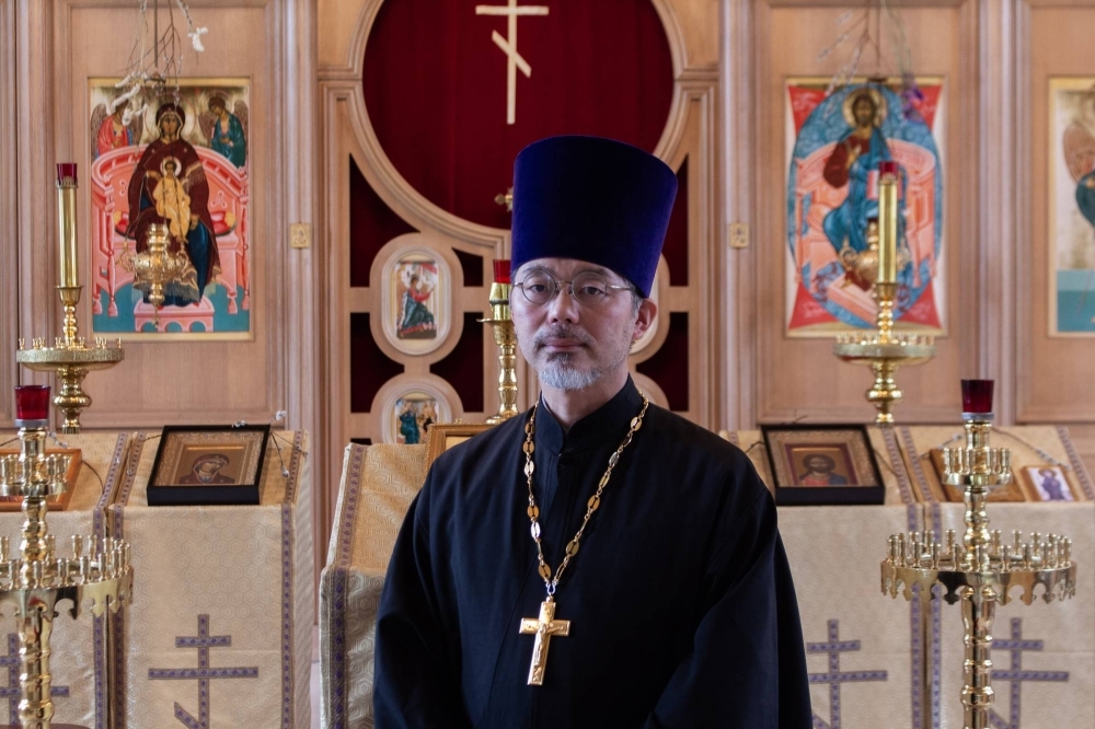 Due to the small number of priests in the Orthodox Church in Japan, some have to care for as many as five different churches.
