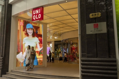 A Uniqlo store in Shanghai