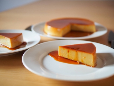 Japanese purin is a classic dish, but this plant-based version is a bit of a sweet twist.