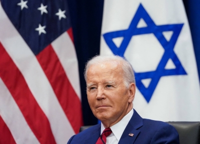 U.S. President Joe Biden participates in a bilateral meeting with Israeli Prime Minister Benjamin Netanyahu on the sidelines of the 78th U.N. General Assembly in New York City last month.