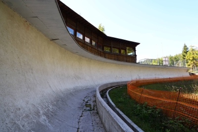 Estimated costs to rebuild the closed Eugenio Monti sliding sports track in Cortina, Italy, had risen to €80 million ($84 million).