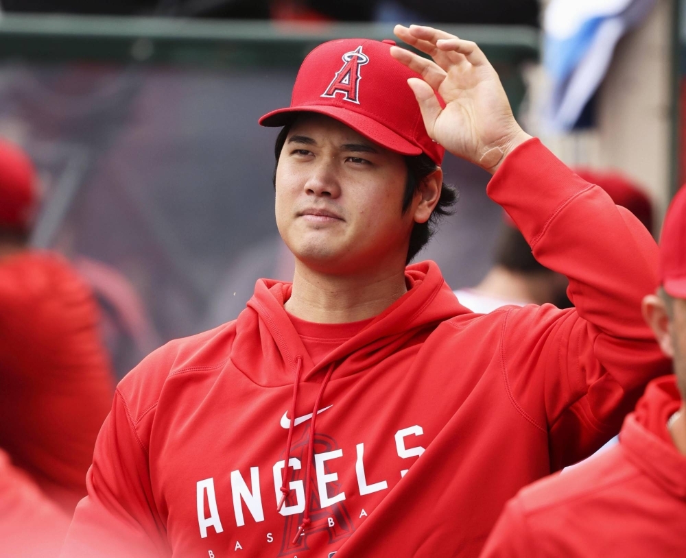 Shohei Ohtani led the American League with 44 home runs while going 10-5 on the mound in 2023.