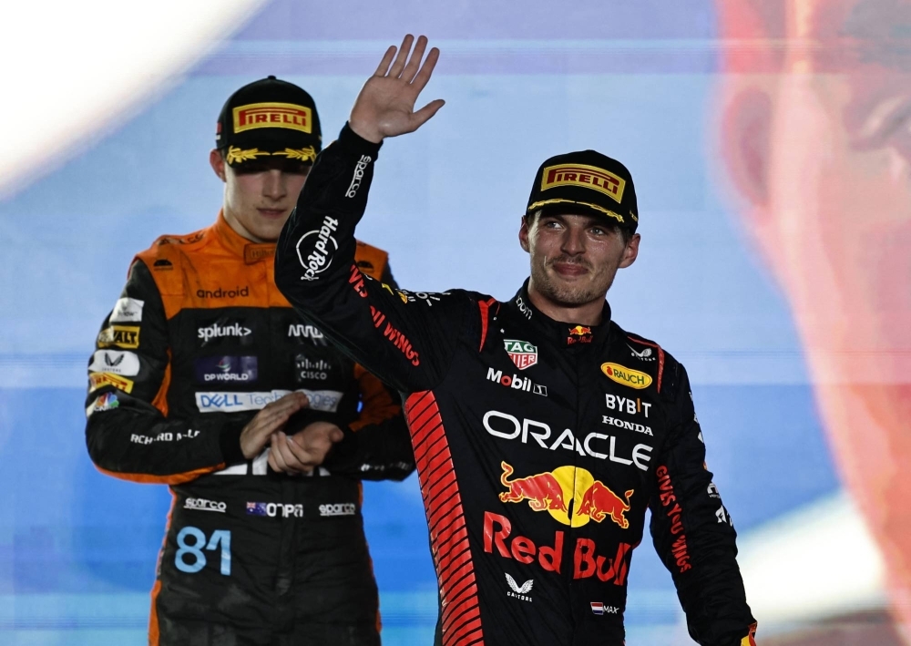 Max Verstappen won his third straight Formula One title in Qatar on Oct. 8.