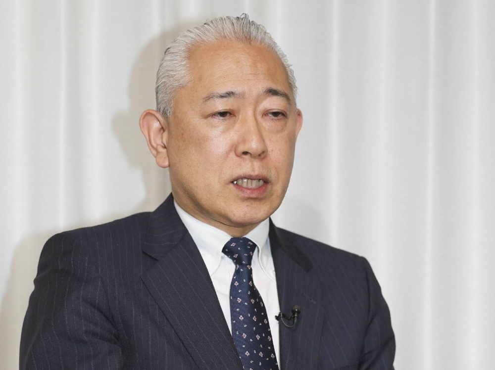 Yasuhiro Sawada, vice president of Nihon University, speaks during an interview in Tokyo on Tuesday.