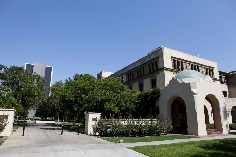 The California Institute of Technology campus in Pasadena, California