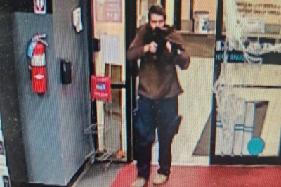 Robert Card, who gunned down 18 people in Lewiston, Maine, is seen in this image released on Wednesday. 