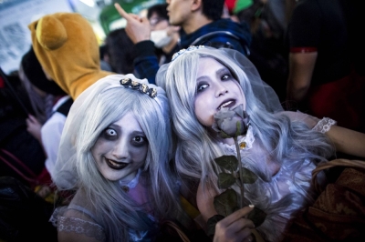 Shibuya's local government has mounted a campaign to dissuade revelers from visiting the neighborhood for Halloween celebrations and has banned drinking in the streets.