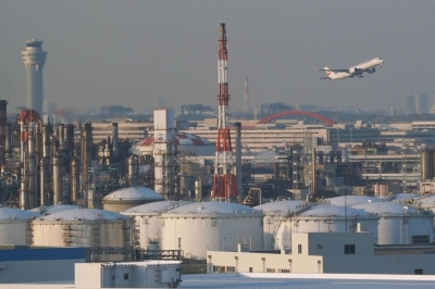 Japan's industrial output increased a smaller-than-expected 0.2% in September.