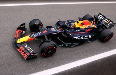 Red Bull's Max Verstappen in action during qualifying on Friday ahead of the Brazilian Grand Prix. 