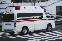 According to a local fire department in Saitama Prefecture, paramedics parked an ambulance at a hospital to move a patient inside but found the vehicle missing when they returned. | GETTY IMAGES 