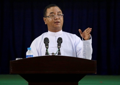 Junta spokesperson Zaw Min Tun said the military was facing "heavy assaults from a significant number of armed rebel soldiers" in Shan state in the northeast, Kayah state in the east and Rakhine state in the west.