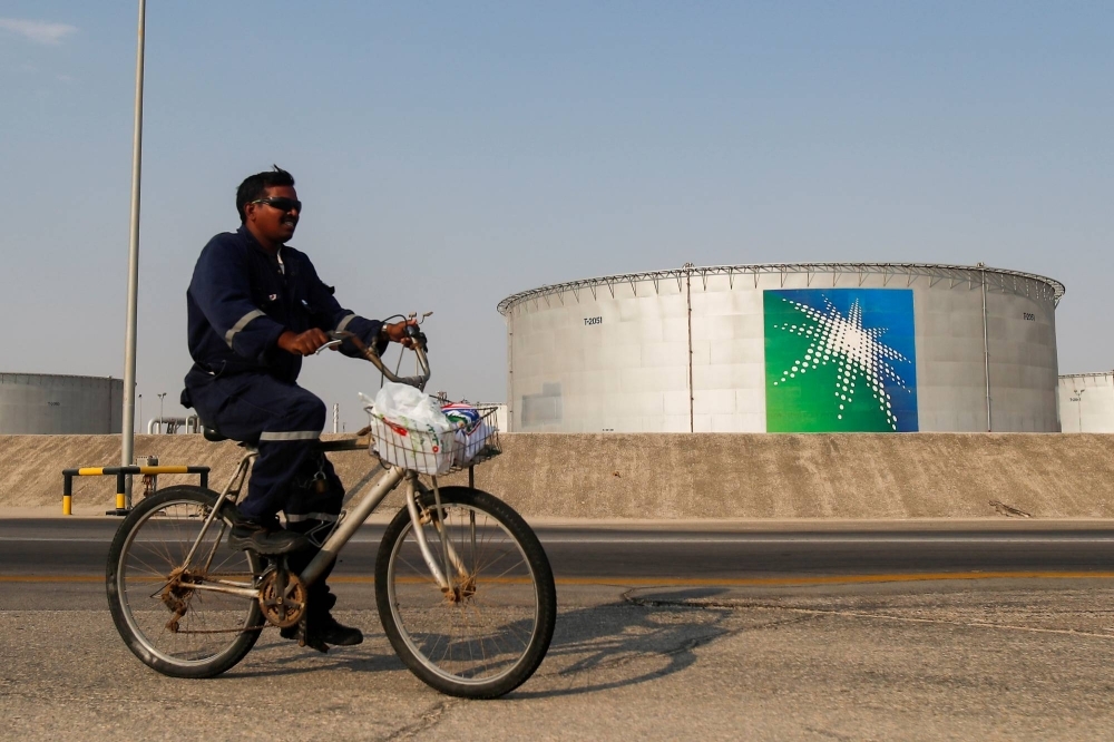 A Saudi Aramco oil facility in Abqaiq, Saudi Arabia, in 2019