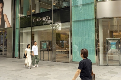 A Tiffany store in Shanghai. Luxury companies are targeting VIC's, or very important clients, as China's post-pandemic economic slowdown dries up the spending power of the middle class.