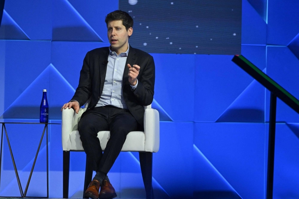 Sam Altman, then-CEO of OpenAI, attends the Asia-Pacific Economic Cooperation CEO summit in San Francisco on Thursday.
