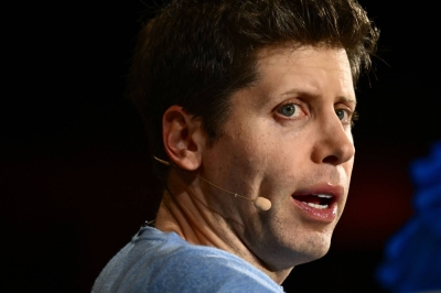 Sam Altman, CEO of OpenAI, speaks during WSJ Tech Live Conference in Laguna Beach, California on Oct. 17.
